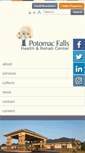 Mobile Screenshot of potomacfalls-rehab.com